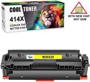 1PK Yellow Toner WITH CHIP W2020A 414X W2020X For HP 414A Laserjet M479 M479fdw M454dw