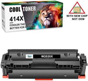 1PK Black Toner WITH CHIP W2020A 414X W2020X For HP 414A Laserjet M479 M479fdw M454dw