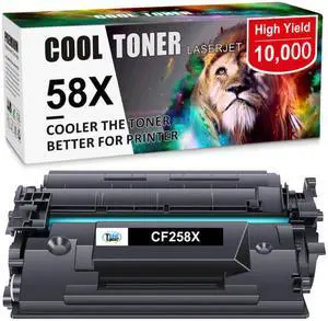 1PK Toner CF258A 58A Compatible With HP Laserjet Pro M404n [NO CHIP]