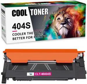 1PK Magenta Toner CLT-K404S K404S Cartridge For Samsung 404S Xpress C480FW C480W C430W C480