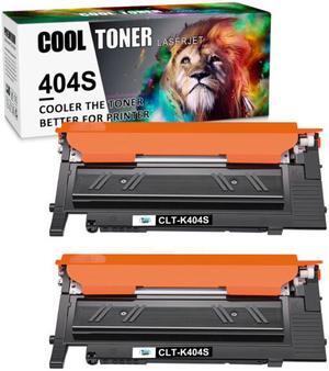 2PK Black Toner CLT-K404S K404S Cartridge For Samsung 404S Xpress C480FW C480W C430W C480