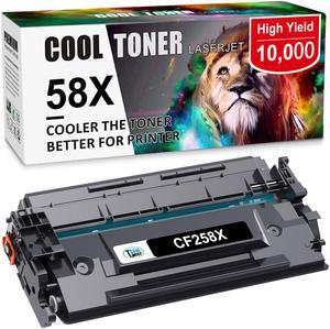 2PK CF258X Toner Compatible with HP 58X LaserJet Pro M404 M404dw M428fdw No Chip