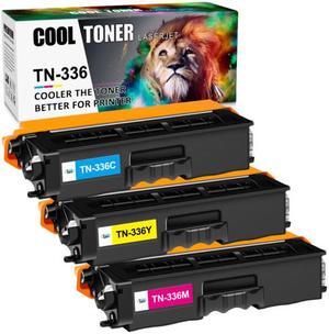 3PK (CMY) Toner TN336 Cartridge For Brother HL-L8250 HL-L8350CDW MFC-L8850CDW L8600CDW