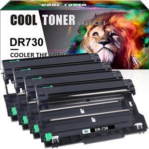 4PK DR730 Drum Compatible For Brother DCP-L2550DW HL-L2395DW L2390DW