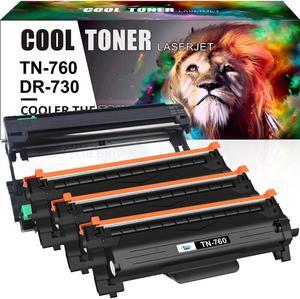 3x Toner +1x Drum Compatible For Brother DCP-L2550DW HL-L2395DW L2390DW