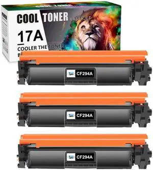 3x CF217A Toner Cartridge Compatible With HP LaserJet Pro M102w M102a MFP 130fw