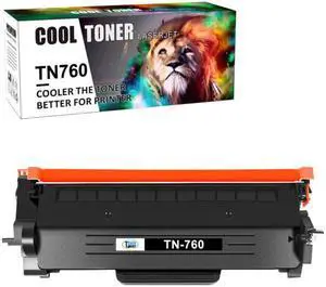 1PK TN760 Toner Compatible For Brother DCP-L2550DW HL-L2395DW L2390DW