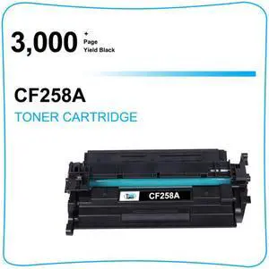 1Pack Toner CF258A 58A Toner for HP LaserJet Pro M404dn M404n MFP M428fdn M428fdw