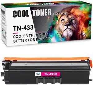 1PK Magenta TN433 Toner Compatible With Brother TN436 HL-L8360CDWT MFC-L8900CDW