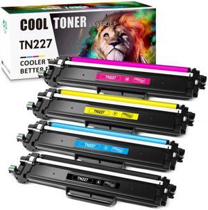 4PK (1 Full Set) Toner Compatible With Brother TN227 TN227BK HL-L3210CW L3750cdw MFC-L3770CDW