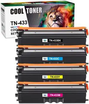 4PK (1Ful Set) TN433 Toner Compatible With Brother TN436 HL-L8360CDWT MFC-L8900CDW