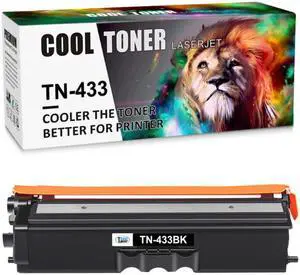 1PK Black TN433 Toner Compatible With Brother TN436 HL-L8360CDWT MFC-L8900CDW