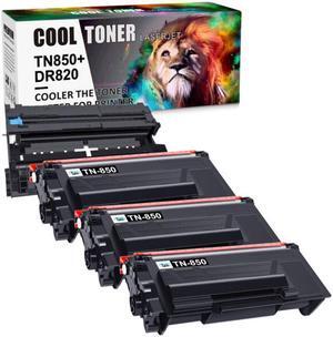 3x TN850 Toner 1x DR820 DrumCartridge For Brother MFC-L6700DW MFC-L5850DW HL-L6200DW