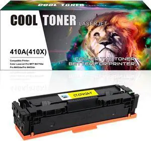 1Pack CF410AY Toner Compatible with HP 410A HP LaserJet Pro MFP M477fnw M477fdw M452dn