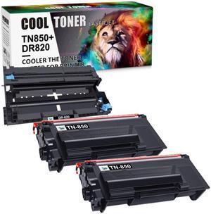 2x TN850 Toner 1x DR820 DrumCartridge For Brother MFC-L6700DW MFC-L5850DW HL-L6200DW