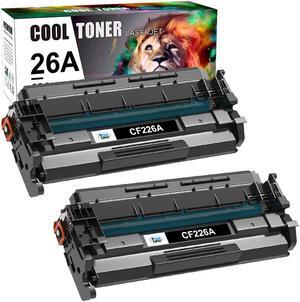 2PK Toner Compatible With HP CF226X 26X LaserJet Pro MFP M426dw M426fdn M402dw