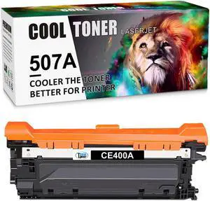 1x Black CE400A Toner Cartridge for HP 507A Color LaserJet 500 M551n M570dn M575F