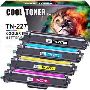 4PK (1Full Set) Toner Compatible With Brother TN-227 TN227 TN223 MFCL3770CDW L3710CW HL-L3270CDW