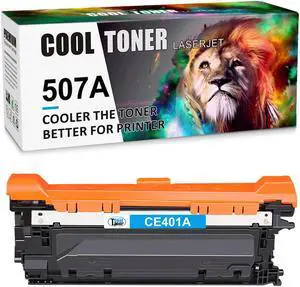 1x Cyan CE400A Toner Cartridge for HP 507A Color LaserJet 500 M551n M570dn M575F