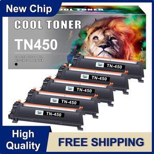 5*TN450 Toner Compatible with Brother HL-2270DW DCP-7065 MFC-7360N