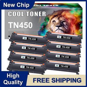 8*TN450 Toner Compatible with Brother HL-2270DW DCP-7065 MFC-7360N