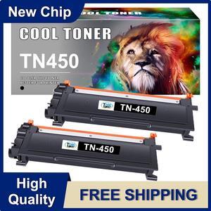 2*TN450 Toner Compatible with Brother HL-2270DW DCP-7065 MFC-7360N