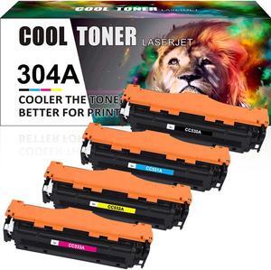4PK (Full Set) Toner CC530A 304A Compatible With HP LaserJet CP2025dn CM2320nf