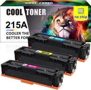 3PK (CMY) Toner W2310A Compatible With HP 215A Laserjet Pro MFP M182nw M183 M155