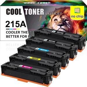 5PK (2K+CMY) Toner W2310A Compatible With HP 215A Laserjet Pro MFP M182nw M183 M155