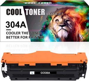 1PK Black Toner CC530A 304A Compatible With HP LaserJet CP2025dn CM2320nf