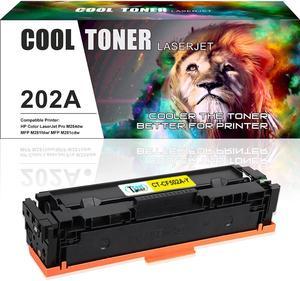 1PK Yellow Toner Compatible With HP CF500A 202A Ink LaserJet M281fdw M281cdw MFP M254dw