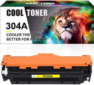 1 Pack Yellow Toner CC530A 304A  Compatible With HP LaserJet CM2320 CP2025n CM2320nf
