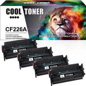 4PK Toner Compatible with HP 26A CF226A Cartridge LaserJet M402n M402dn MFP M426fdw
