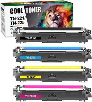 4PK KCMY Compatible With Brother TN-225 TN221 Toner MFC-9130CW HL-3170CDW MFC-9340CDW