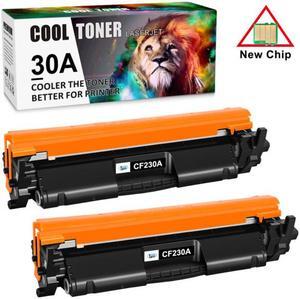 2 Pack Toner Compatible with HP CF230A 30A LaserJet Pro M203dw M203dn M227fdn M227fdw