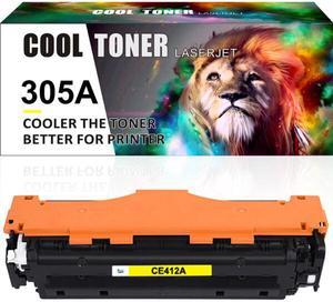 1 Pack Yellow Toner Cartridge CE410A 305A For HP Laserjet pro 400 Color M475dw M451dn M375nw