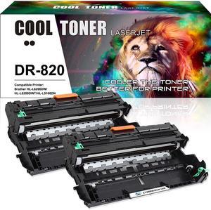 2*DR820 Drum Compatible With Brother HL-L6200DW L6250DW DCP-L6600DW