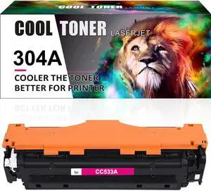 1Pack Magenta Toner 304A CC530A Cartridge For HP Color LaserJet CM2320nf MFP CP2025 M451dn