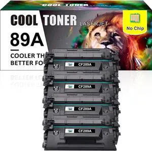 4PK Toner CF289A 89A Compatible for HP M507dn M528f MFP M528z