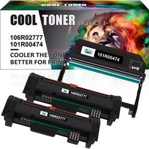 2xToner + 1xDrum 106R02777 101R00474 for Xerox Phaser 3052 3260 WorkCentre 3215 3225