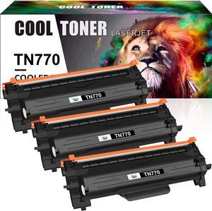 3PK TN-770 Compatible for Brother MFC-L2750DW Super High Yield Toner With CHIP
