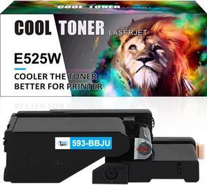 1PK Cyan Toner 593-BBJX Cartridge Compatible With Dell Color Laser E525W 525W Printer