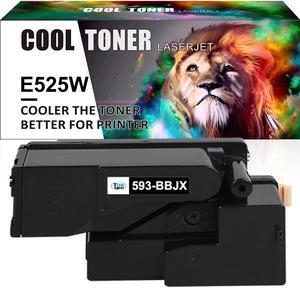 1PK Black Toner 593-BBJX Cartridge Compatible With Dell Color Laser E525W 525W Printer