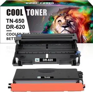 1PK TN650 Toner 1PK DR620 Drum Compatible with Brother MFC-8880DN 8890DW MFC-8480DN