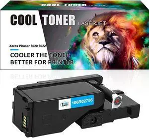 1PK Cyan Toner Cartridges Compatible For Xerox WorkCentre 6027 6025 Phaser Lot 106R02759