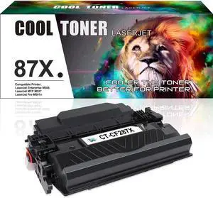 1Pack Compatible with HP 87X CF287X Toner LaserJet Enterprise M506 M506dn M501dn M527