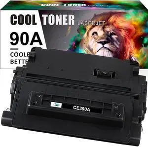 1PK Toner CE390A 90A Black Cartridge Compatible With HP M4555 MFP 600 M601 M602 M603
