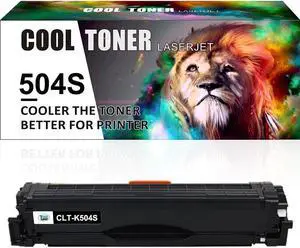 1PK Black Toner Compatible for Samsung CLT-K504S 504S SL-C1860FW SL-C1810W CLX4195FW