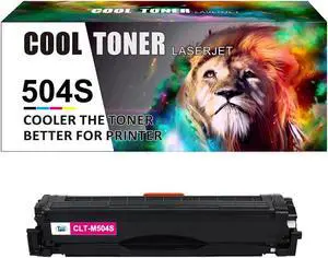 1PK Magenta Toner Compatible for Samsung CLT-K504S 504S SL-C1860FW SL-C1810W CLX4195FW