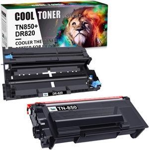 1x DR820 Drum 1x TN850 Toner Combo For Brother MFC-L5900DW MFC-L5850DW HL-L6200DW